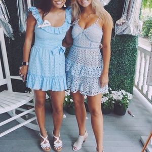 Light blue dress